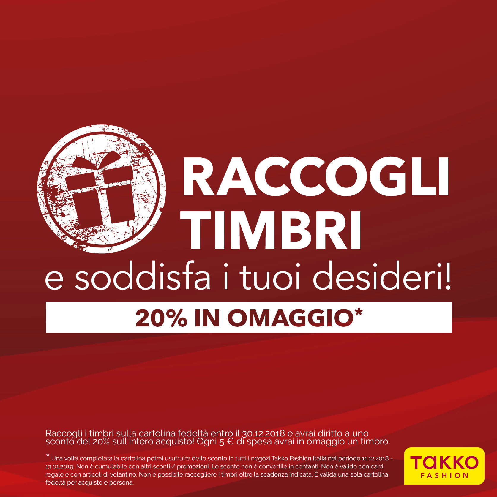 Raccolta timbri Takko