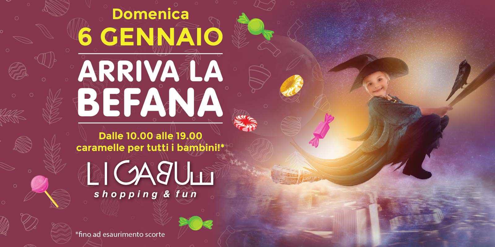 ARRIVA LA BEFANA!!!