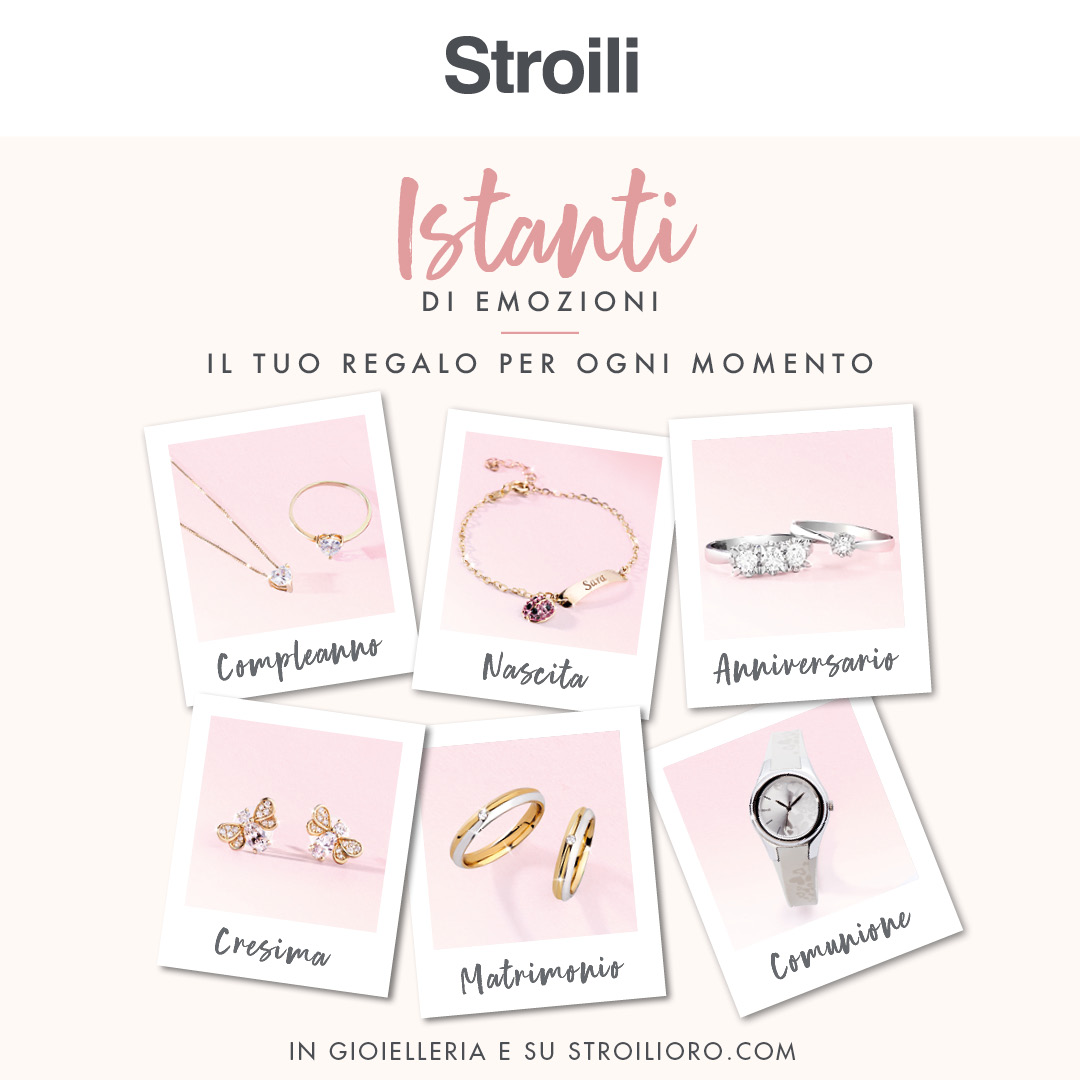 Istanti di emozioni…i tuoi regali per ogni momento.