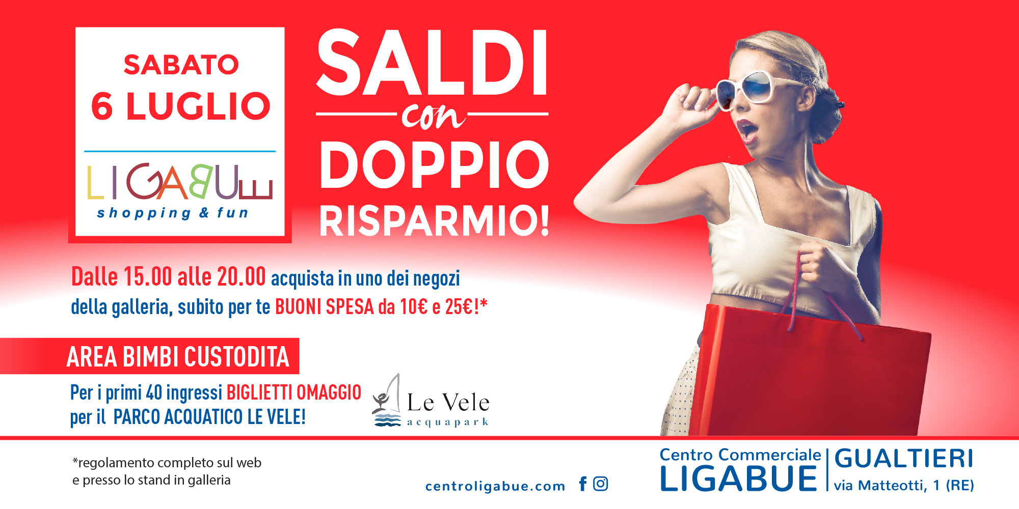 SALDI CON DOPPIO RISPARMIO!