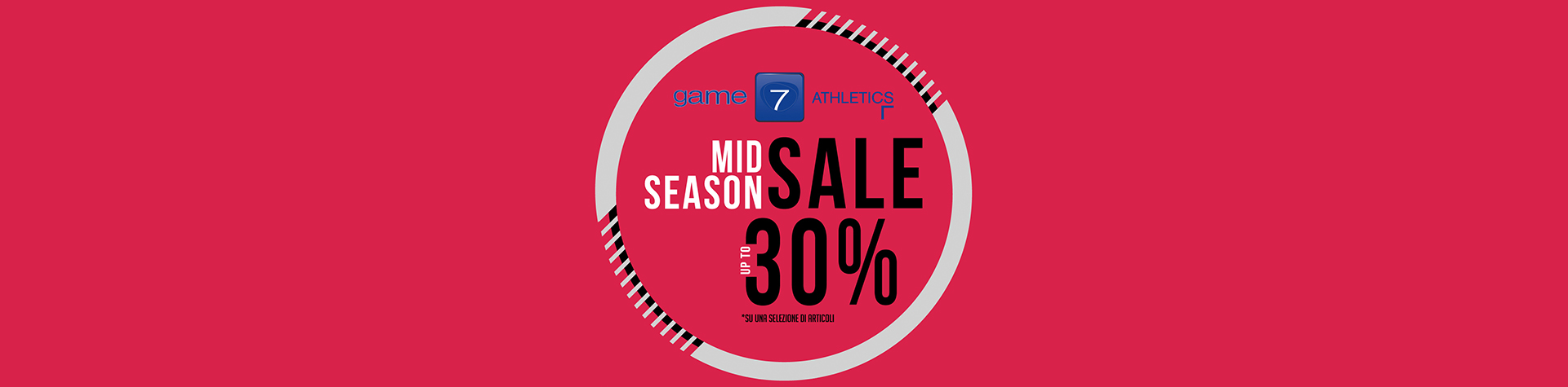 MID SEASON SALE da Game7Athletics! 